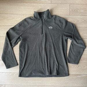The North Face Dark Grey Men's Quarter-Zip Pullover